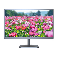 Moniteur d'ordinateur à écran large TN de 18,5 pouces, nouveau, vente en gros d'usine, résolution FHD 1366x768, affichage LED 60Hz pour VGA/Bureautique/POS