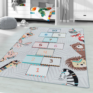 Nuovo tappeto antiscivolo personalizzato di design hopscotch <span class=keywords><strong>per</strong></span> la stanza di neonati e bambini - Product Image 2
