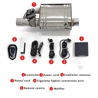 Système d'échappement en acier inoxydable 304 pour BMW 330i B48 G20 2.0T Valvetronic, échappement à soupapes, silencieux arrière