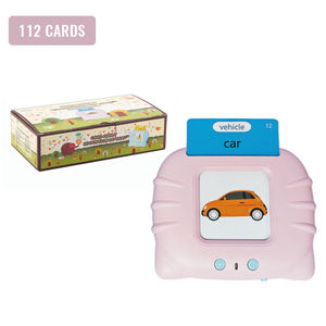 Appareil de thérapie orthophonique, jouets éducatifs pour enfants, lecteurs de cartes, 224 cartes flash parlantes de mots fréquents pour tout-petits - Product Image 3