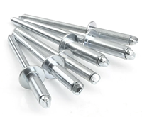 Rivets aveugles et écrous à sertir en fer, fixations en acier classe 4, galvanisés, fabriqués par un fabricant