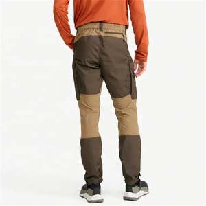 High Quality Lightweight <b>Men's</b> Cargo Pants for Outdoor Sports Custom Color Block Multi-Pockets Mid Waist OEM Service Available - Product Image 4
