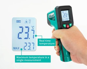 Termómetro Infrarrojo Pro'sKit MT-4602 con Amplio Rango de -50 a 600 °C, MT-4602 UNI-T Industrial Sin Contacto - Product Image 6