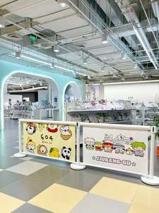 Barriera Personalizzabile per Campo Sportivo Indoor 1,0m Recinzione per Campo da Pickleball Palo Telescopico Linea Pubblicitaria Barriera per Traffico Sportivo - Product Image 2