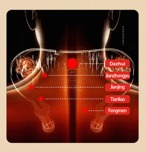 Masajeador de Cuello y Hombros Ergonómico Inalámbrico Profesional HUIFAN YC-368D 4D, Amasamiento 6D, <span class=keywords><strong>3</strong></span> Modos, <span class=keywords><strong>2</strong></span> Niveles de Calor, Control de Tiempo - Product Image 6