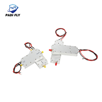 Módulo Amplificador de Potencia RF para Drones FPV de Largo Alcance, 2400-2480MHz/5.2GHz, 50W, Alta Potencia, GaN, con Suministro de 28V, Radio de 10-1000m