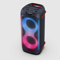 Altavoz portátil para fiestas Pro Audio Dual de 6.5 pulgadas, modelo 710, con Bluetooth, amplificadores de 600W, equipo de sonido inteligente para juegos con micrófono.