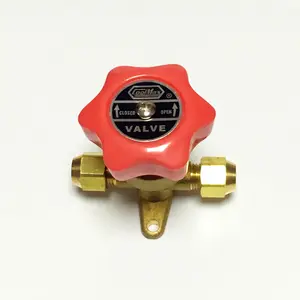 Refrigeration Brass Control Manual Hand Valve For Air Condition