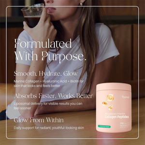 Poudre de collagène marin biotine pour une meilleure absorption, sans sucre, éclaircissante, lissante et blanchissante pour la peau, OEM/ODM. - Product Image 6