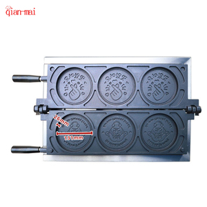 Gaufrier électrique personnalisé coréen japonais USAnCanada australie les Philippines thai coin mickey mouse <span class=keywords><strong>machine</strong></span> a gauches professionnel - Product Image 3