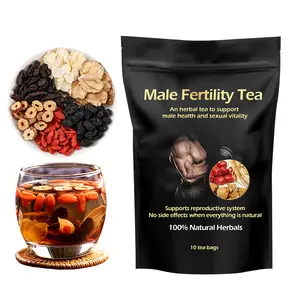 妊娠するプライベートラベル100% 天然ハーブ男性有機肥料茶