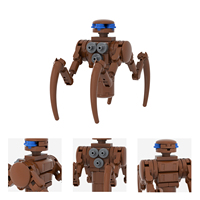 Juego de Bloques de Construcción de Droides Camaleón de Guerra Espacial, Kits de Bricolaje, Ladrillos MOC, Juguetes para Niños, Mould King MOC2383