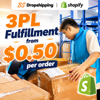 Agent de Traitement des Commandes Shopify en Chine avec Services d'Emballage Professionnels Expédition Express Délai de Transit de 3 à 10 Jours