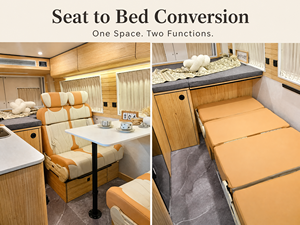 Sedile Letto Convertibile per Camper <span class=keywords><strong>Mercedes</strong></span> <span class=keywords><strong>Sprinter</strong></span> Van W447, Fornitura Diretta all'Ingrosso - Product Image 6