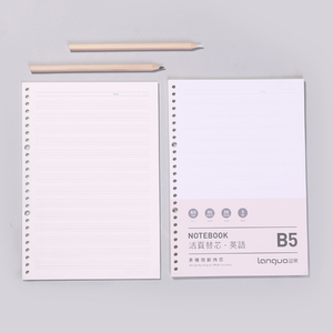 Biểu Tượng Tùy Chỉnh B5 Loose-Leaf Máy Tính Xách Tay 50 Sheets/100 Trang In Phong Cách Với Nhiệt Ràng Buộc Và Giấy Bìa - Product Image 1