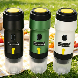 Machine à café portable multifonctionnelle à capsules avec distribution d'eau chaude et extraction directe, compatible capsules et café moulu, automatique - Product Image 2