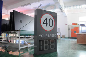 Señal de Límite de Velocidad LED Solar para Carreteras, Personalizable, de 2 y 3 Dígitos, con Radar, para Automóviles, Señal de Tráfico, Radar de Velocidad, Pantalla LED - Product Image 4