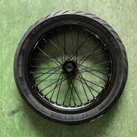 Kit de roues et pneus pour moto Surron Light Bee 2ème génération 2026, 17 pouces, 100/80-17, 130/70-17, moyeux en aluminium CNC, kit E-Bike