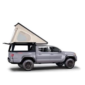 Camper de tamaño medio ligero Camper <span class=keywords><strong>Pick</strong></span>-<span class=keywords><strong>Up</strong></span> Canopy Wedge Camper con tapa de cama Tienda para acampar al aire libre Remolques de viaje - Product Image 3