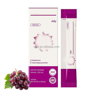 Suplemento Dietético de Gelatina con Semillas de Chía Sabor Uva, Polidextrosa y Fructo-Oligosacáridos para el Apoyo de la Salud Intestinal y el Movimiento Intestinal - Product Image 1