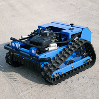 Tondeuse robot télécommandée diesel pour vente en gros, largeur de coupe 800mm 1000mm 1200mm