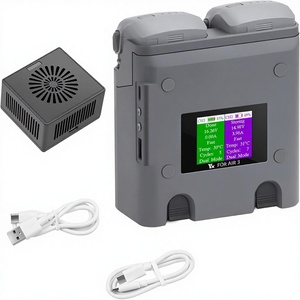 Centro de Carga LCD para Batería Air <span class=keywords><strong>3</strong></span>/Air 3S, Cargador de Batería con <span class=keywords><strong>2</strong></span> Puertos de Carga para Mavic Air <span class=keywords><strong>3</strong></span>/Air 3S - Product Image 1