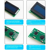 1602 LCD-Modul 16x2 Zeichen 5V Blauer Bildschirm für LED-TV und Mobiltelefon China