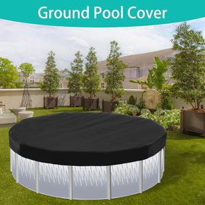 21Ft imperméable tissé PU enduit écrasé motif Oxford anti-poussière hiver <span class=keywords><strong>piscine</strong></span> couverture <span class=keywords><strong>hors</strong></span> <span class=keywords><strong>sol</strong></span> rond <span class=keywords><strong>piscine</strong></span> couverture - Product Image 2