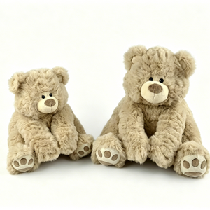 Customized Teddy bear stuffed animal, Brown teddy bear, Fluffy teddy bear, <b>Large</b> teddy bear <b>plush</b> - Product Image 3