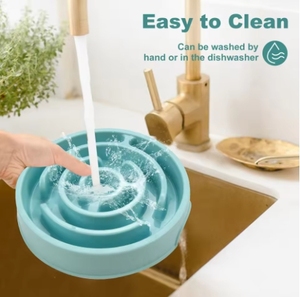 Pet <strong>Dog</strong> Slow Food <strong>Bowl</strong> Fat Help Healthy <strong>Round</strong> Anti-choking Thickened and Non-slip Multiple Eco <strong>Dog</strong> <strong>Bowl</strong> - Product Image 4
