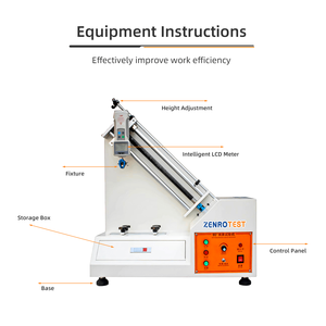 جهاز اختبار قوة التقشير القابل للبرمجة 90 - جهاز اختبار التقشير بسرعة 10-300 مم/دقيقة لمدة عام واحد لاختبار التصاق طلاء الأفلام الإلكترونية - Product Image 3