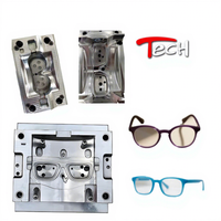 Cadre de lunettes en TR90 PA12 de haute qualité, moulage par injection de bras de lunettes, cycle court, conception personnalisée, usine certifiée ISO9001, moulage de précision