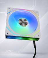 Ventilateur de boîtier ARGB personnalisé 120mm*25mm, haut débit d'air, silencieux, avec PWM pour PC de jeu, OEM ODM