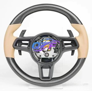 Pour Porsche <span class=keywords><strong>911</strong></span> 997 Carrera S 4 4S Turbo GT2 RS Gts Speedster <span class=keywords><strong>Sport</strong></span> <span class=keywords><strong>Classic</strong></span> 2004 à 2012 Volant en cuir - Product Image 1