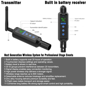ชุดควบคุม DMX ไร้สายสำหรับไฟเวทีสำหรับดีเจดิสโก้ - Product Image 2