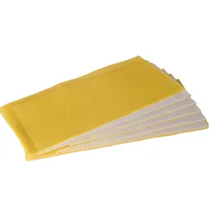 Factory supply beeswax foundation sheet Beekeeping equipment organic beeswax foundation sheet