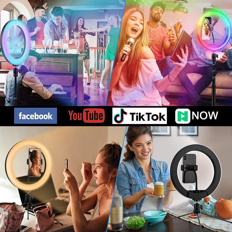 ringlight 18 inch with tripod