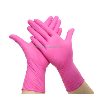 Groothandel Goede Prijs Wegwerp Roze Nitril Handschoenen Niet Steriel Handschoenen Doos - Product Image 5