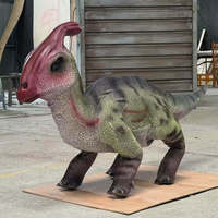Nuevo Dinosaurio Robótico Animatrónico Realista Personalizado, Perro Robot con Control Remoto, Parasaurolophus para Eventos y Parques