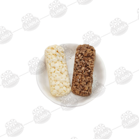 Barre de céréales croustillantes au chocolat Halal en gros, emballées individuellement, pour un snack croustillant et savoureux