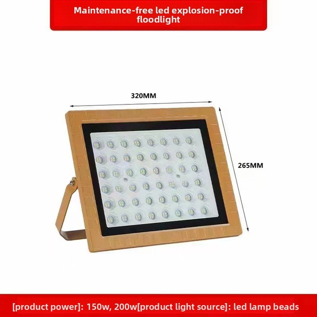 LED Industrial Three-proof Light, Explosion-proof Light for Gas Stations, Warehouses, Workshops, Chemical Plants, Anti-corrosion
