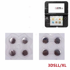 Pellicola Conduttiva per Pulsanti D-Pad e ABXY, Adesivo con Cupola Metallica per 3DS NEW 3DS XL <span class=keywords><strong>LL</strong></span>, Membrana per Tasti a Croce - Product Image 3