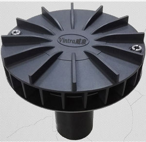 Pipa drainase siphonik atap bangunan struktur baja Outlet PE baja tahan karat Baffle cepat pengeringan Volume tinggi fleksibel - Product Image 1