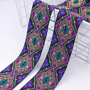 Correas Polipropileno Negro Silicona elástica 30m Rollo Algodón Impreso Sujetador Correa Ropa interior elástica Correas bordadas - Product Image 3