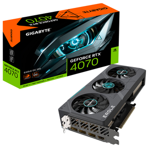 การ์ดจอ GeForce RTX 4070 OC 12g พร้อม GDDR6X 12GB 192บิตหน่วยความจำโอเวอร์คล็อก Gigabyte GeForce RTX OC 4070 - Product Image 1