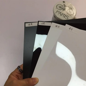 996 Pvc <b>Sheet</b> 0.3-1mm <b>Thickness</b> 210x297mm Matte Black White Semi Transparent For Uv Printing - Product Image 2