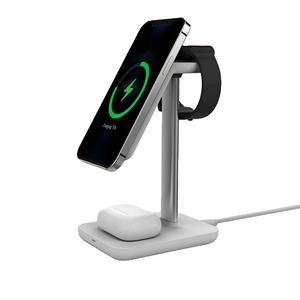 <span class=keywords><strong>Meilleur</strong></span> <span class=keywords><strong>prix</strong></span> chargeur sans fil rapide pour <span class=keywords><strong>Airpods</strong></span> pour iwatch Station de charge sans fil magnétique <span class=keywords><strong>3</strong></span> en 1 pour iphone 15 - Product Image 1