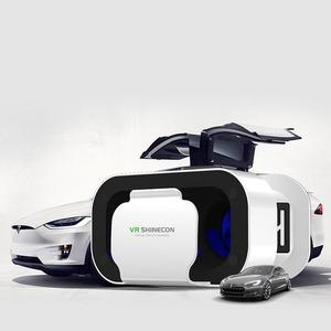 Shinecon แว่นตา <span class=keywords><strong>VR</strong></span> SC-G05A 3D แว่นตาเสมือนจริงหมวกกันน็อคแว่นตากระดาษแข็งสำหรับมาร์ทโฟน4.7-6.0นิ้ว - Product Image 1