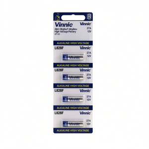 27A L828F vinnic 12V แบตเตอรี่อัลคาไลน์แรงดันสูง5ก้อน - Product Image 3