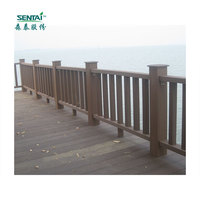 Tablero de suelo de madera 3d resistente al agua, antideslizante, para cubierta de wpc, 180x21mm, 01BE